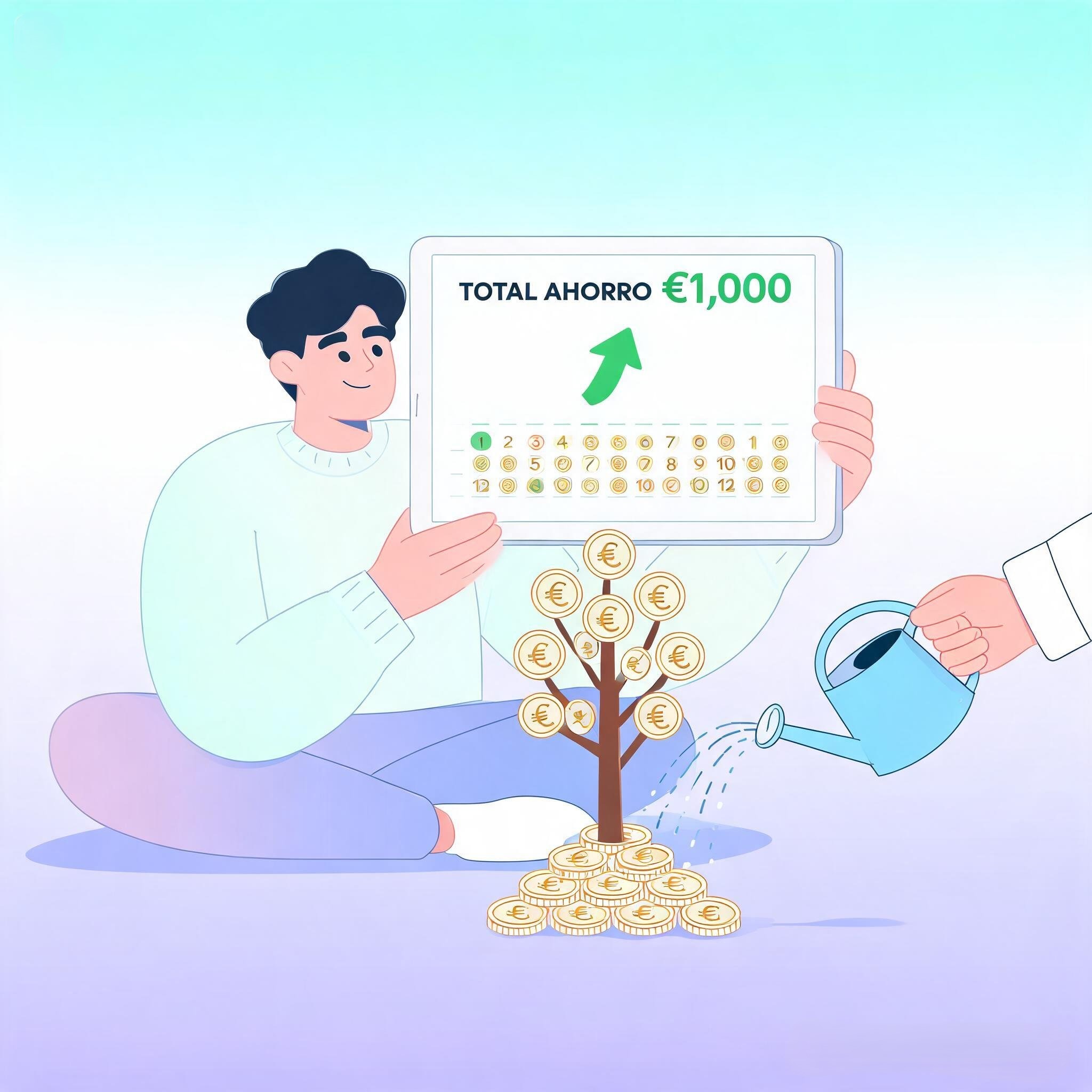 cómo ahorrar 1.000€ en un año